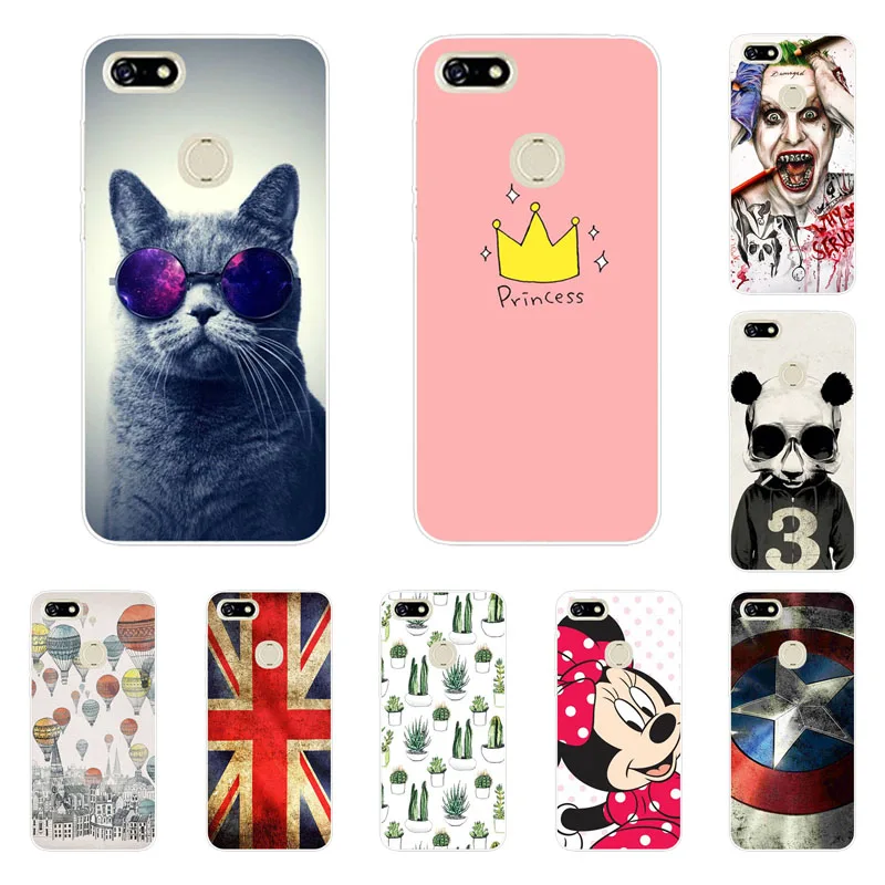 

Lenovo A5 Case,Silicon Fashion Cartoon Painting Soft TPU Back Cover for Lenovo A5 protect Phone bags