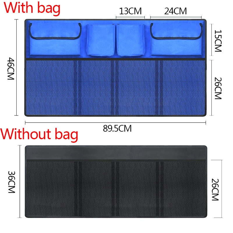 Автомобильный багажник на заднее сиденье Органайзер сумка сетка для внедорожника сетка для хранения складные карманы для мусора Автомобильные сумки в автомобилях аксессуары