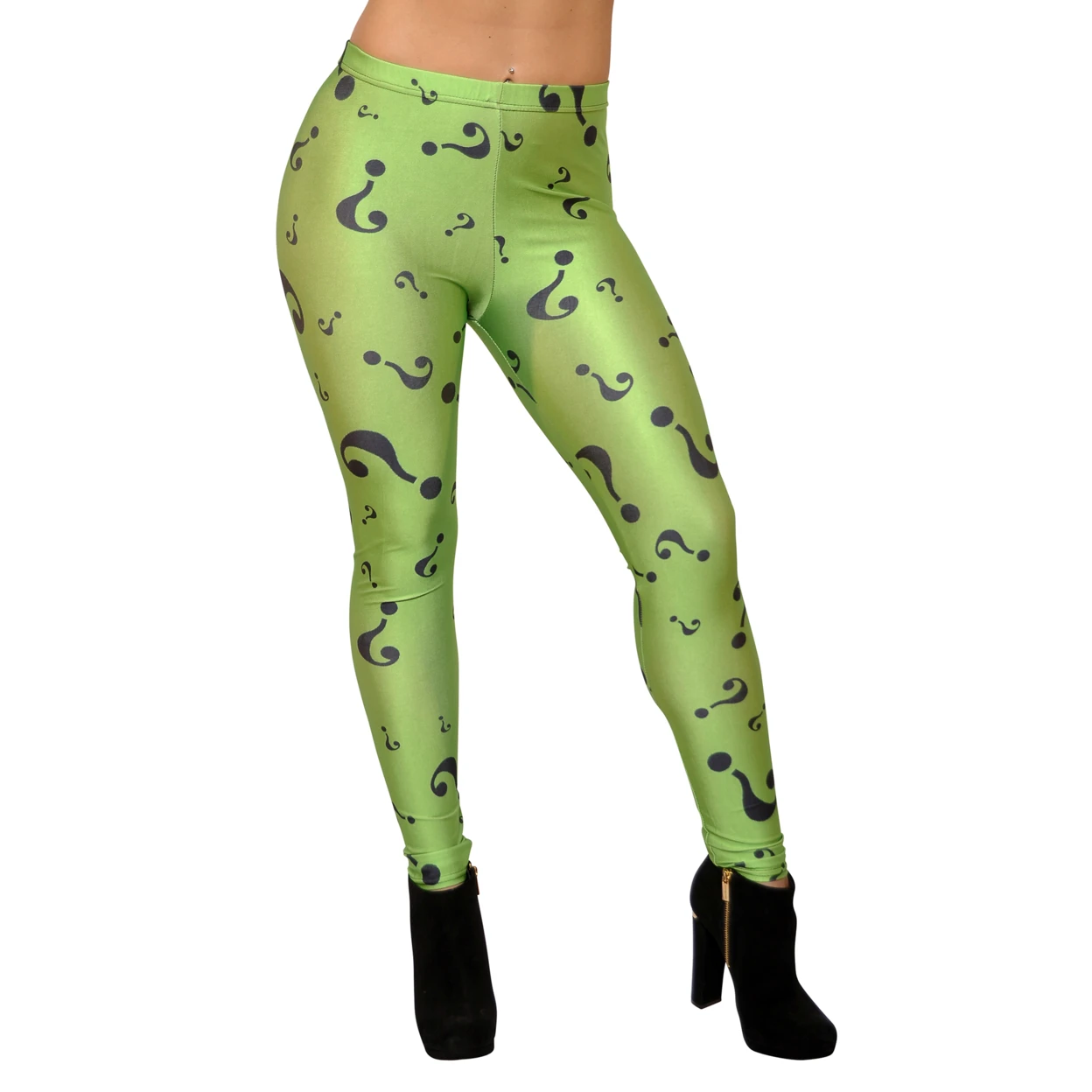 Women's The Riddler Leggings XXL Green (3)