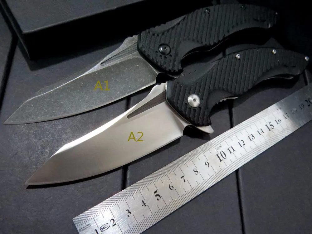 Wizard MDF 04 Folding Knife D2 Blade 60HRC G10 Handle Outdoor Survival