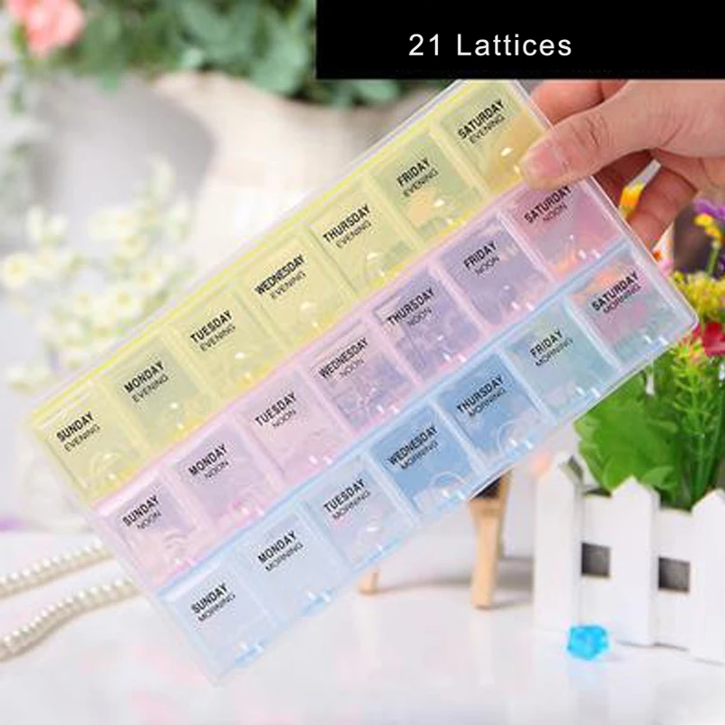 

21 Lattices Dismountable Diamond Embroidery Accessories diamond painting Boxes Cross Stitch Cases Storage Organizer Home Storage