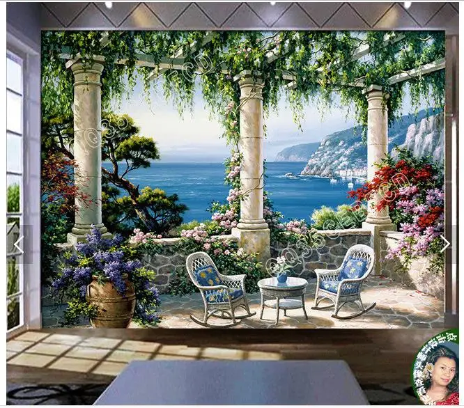 Customized 3d photo wallpaper 3d font b wall b font font b murals b font wallpaper