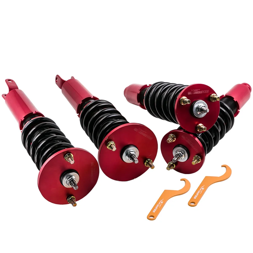 

Fits 90-97 for Honda Accord Coilovers Kits Coil Suspension Spring Struts