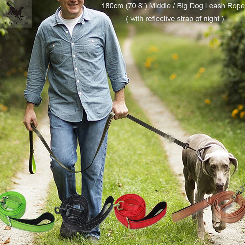 Buy [TAILUP] Big Dog Leashes Rope 180cm Double Layer