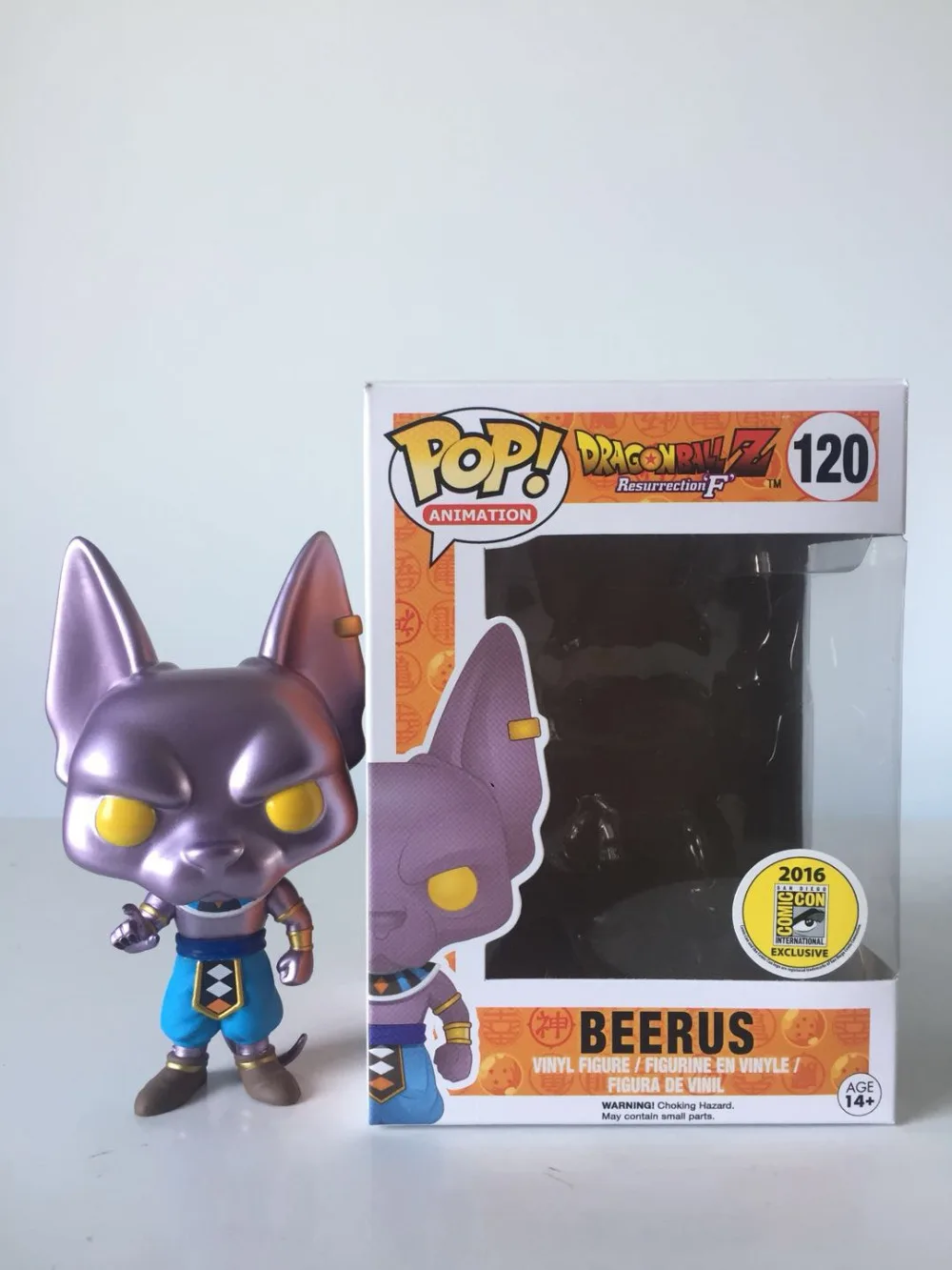 

Funko POP BEERUS PVC Action Figure Collectible Model toys for chlidren