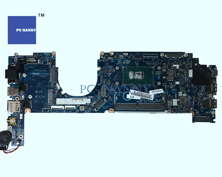 Материнская плата PCNANNY TVCVW 0 TVCVW CAZ10 LA-E121P для Dell Latitude 7280 i5-7300U Материнская плата ноутбука