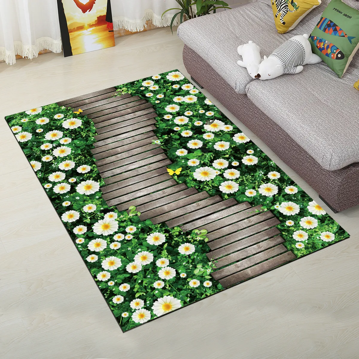 3D коврики на пол в квартиру