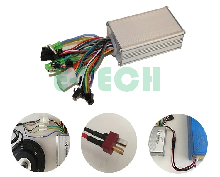 Clearance ETECH electric scooter conversion kits, 5 inch hub motors kits with controller and display 1 Clearance ETECH electric scooter conversion kits, 5 inch hub motors kits with controller and display 1