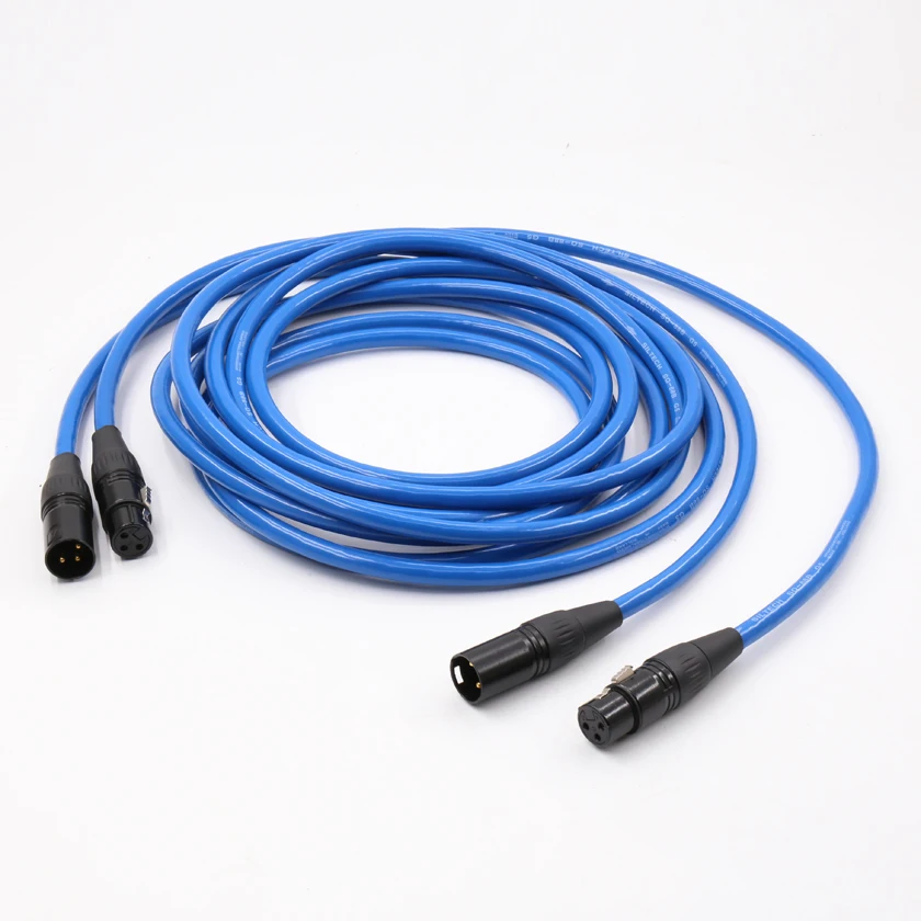 

Free shipping one pair SQ-88B audio interconnect cable with XLR Balance plug interconnect Balance cable