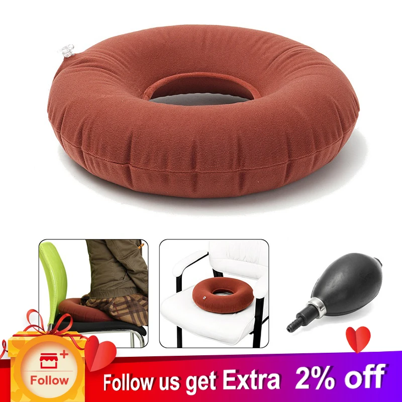 

Cofoe Inflatable Circular Seat Cushions Chair Cushion Ring Round Mattress Bedsore Hemorrhoids Medical Donut Air Pillows
