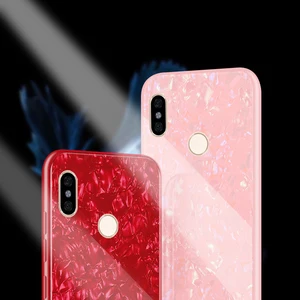 Xiaomi Redmi Note 5 pro case cover xiaomi mi 8 Tempered Glass Case xiaomi mi 5x 6x case Marble back Cover for xiaomi mi mix 2 2s