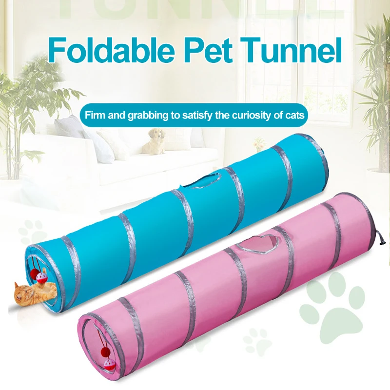 

3 Holes Foldable Pet Cat Tunnel Indoor Outdoor Pet Cat Training Toy for Cat Rabbit Animal Play Tunnel Tube T-joint