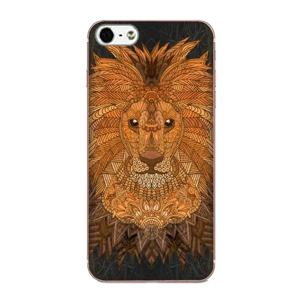 Мягкий стильный чехол Blue Lion King для HTC 530 626 628 630 816 820 One A9 M7 M8 M9 M10 E9 Plus U11 Moto G G2 G3 G4