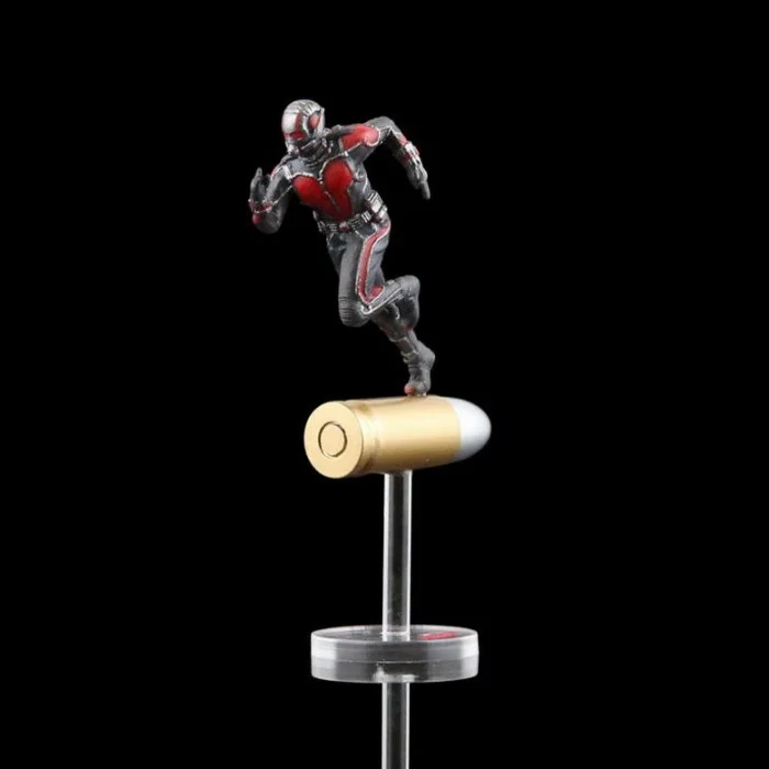 Disney Marvel Мстители Человек-муравей фигурка Сидящая осанка модель аниме мини кукла украшение ПВХ Коллекция фигурка игрушки модель - Цвет: Белый