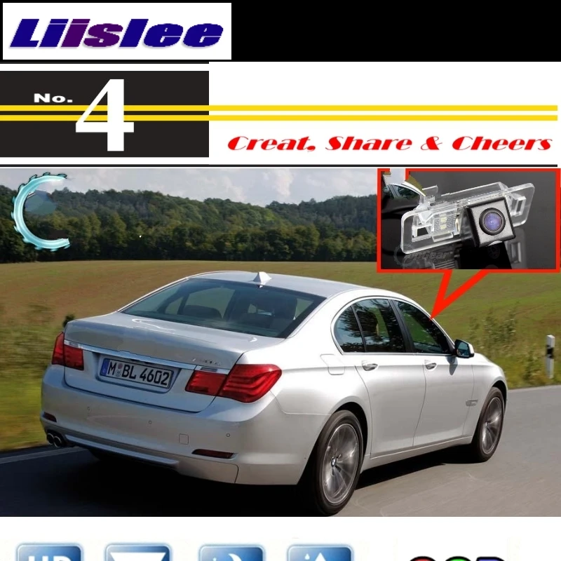 

Liislee Car Camera For BMW 7 E38 E65 E66 E67 E68 1994~2008 High Rear View Waterproof Back Up Camera For PAL | CCD + RCA Standard