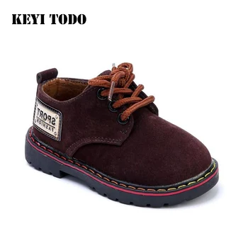 

Spring children shoes boys round toe lace-up casual shoes baby soft soles non-slip shoes 1-4 years old c343