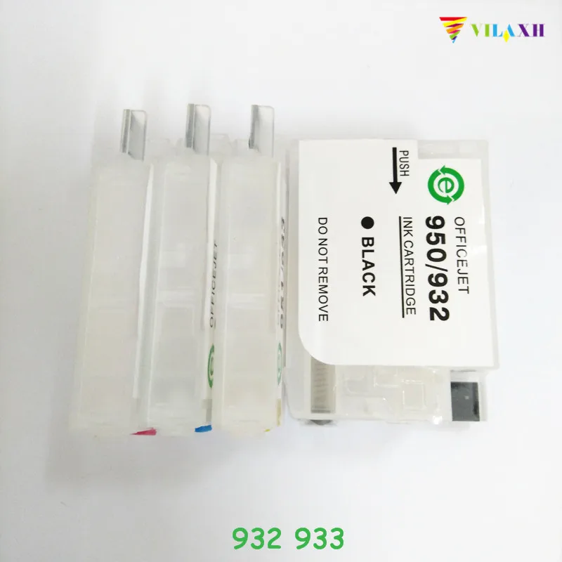 Сменный картридж vilaxh 932xl 933xl для принтеров hp 932 933 xl Officejet 7110 7610 7612 6600 6100 6700 |
