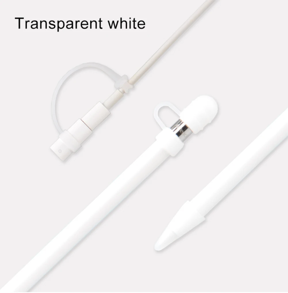 Для iPad Pro Apple Pencil анти-потеря крышка Держатель наконечник крышка пылезащитный кабель адаптер Комплект из тросов легкий силиконовый