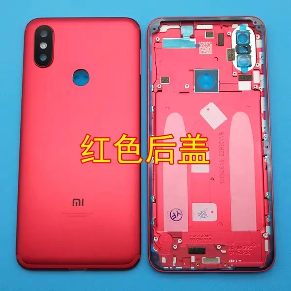 Задняя крышка с отпечатком пальца для Xiaomi MI A1 задняя боковыми клавишами камера