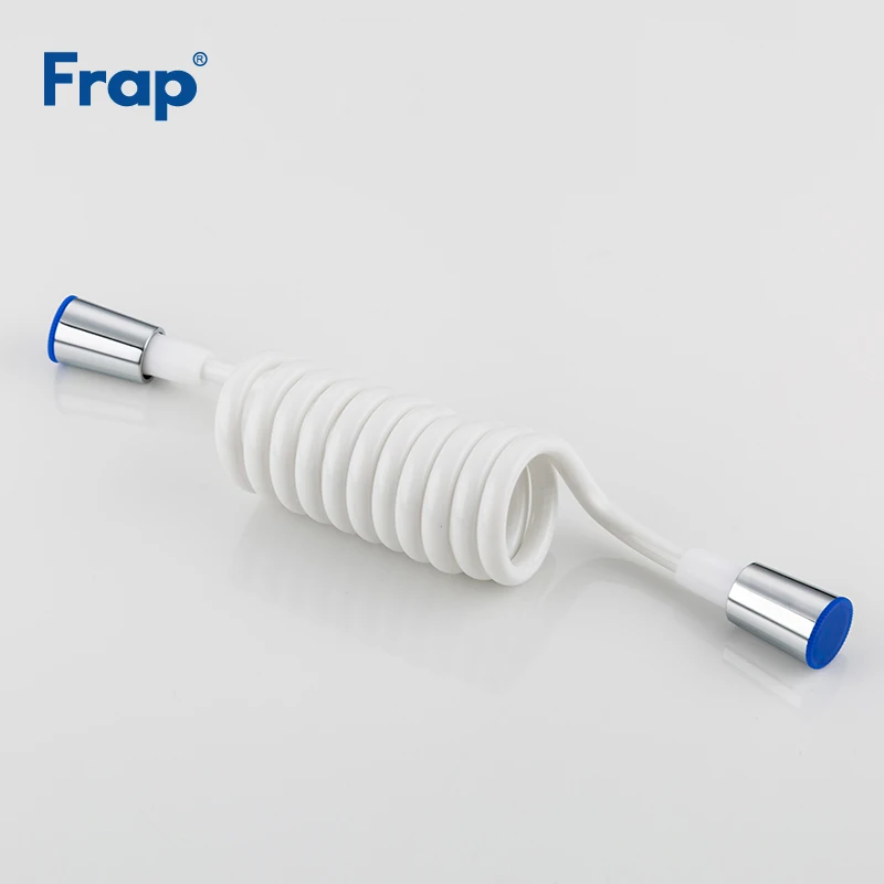 Frap الأبيض العالمي الاتجاهات خرطوم المطاط الربيع نوع عالية Pressurea لمط الأنابيب رشاش مياه نافورة على المطبخ صنبور F44-1