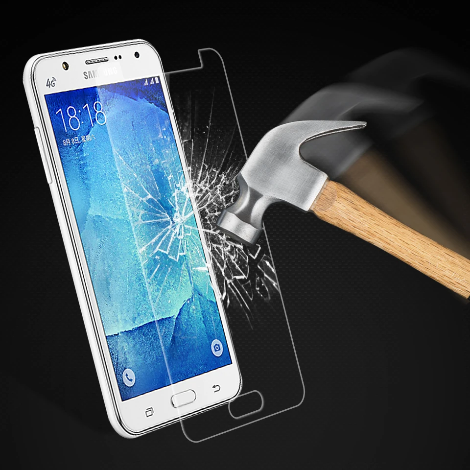 Wolfsay 2 шт стекло для Samsung Galaxy J7 2015 J700f защита экрана закаленное j7 защитная пленка|phone