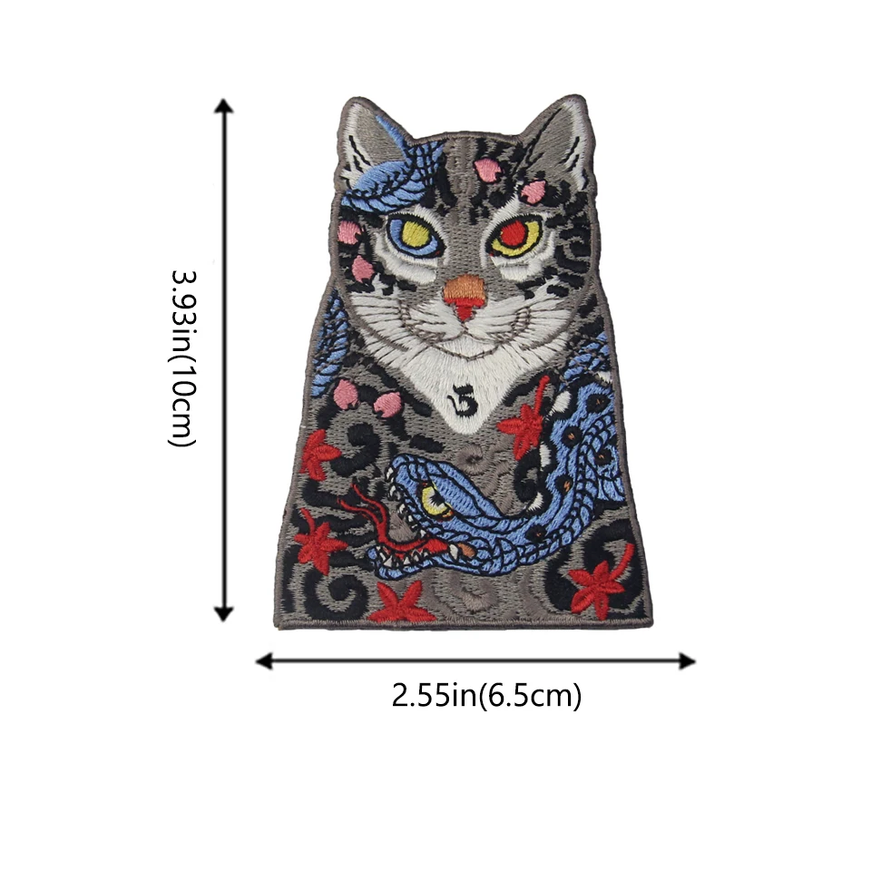 Embird Embroidery Designs Monmon Cats And Snake Tattoo Handmade 3d Patches For Girls Patches Aliexpress Embird Embroidery Designs Monmon Cats And Snake Tattoo Handmade 3d Patches For Girls Patches Aliexpress