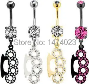 Набор колец для пирсинга живота из нержавеющей стали 316l 14 г|dangle belly rings|belly ringsbelly ring