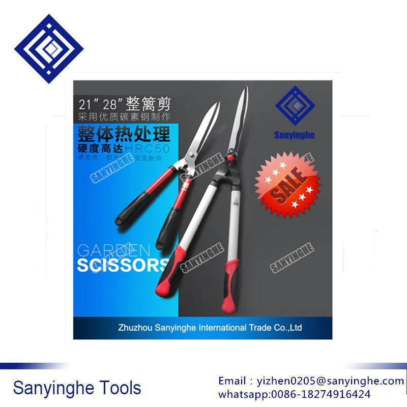 

carbon steel garden scissors/pruning shears/tree pruning tools