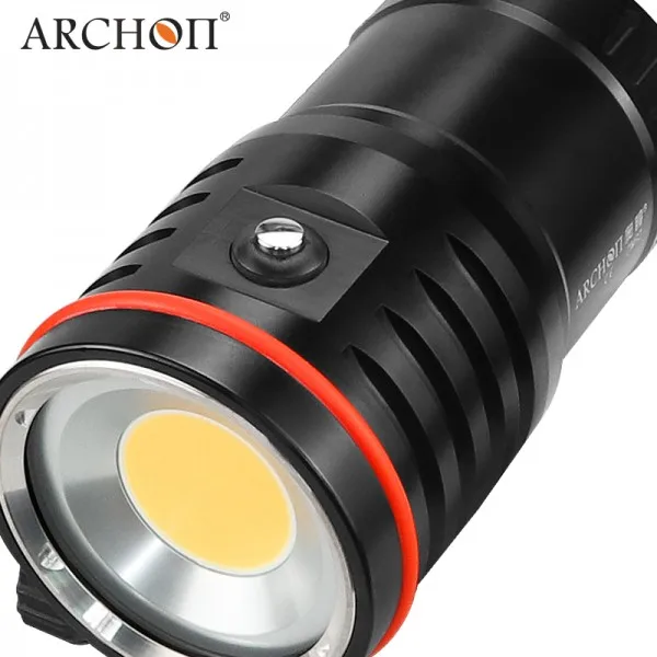 ARCHON WM66 DM60 Подводное освещение для видеосъемки 12000 люмен LED фотография факела 120W