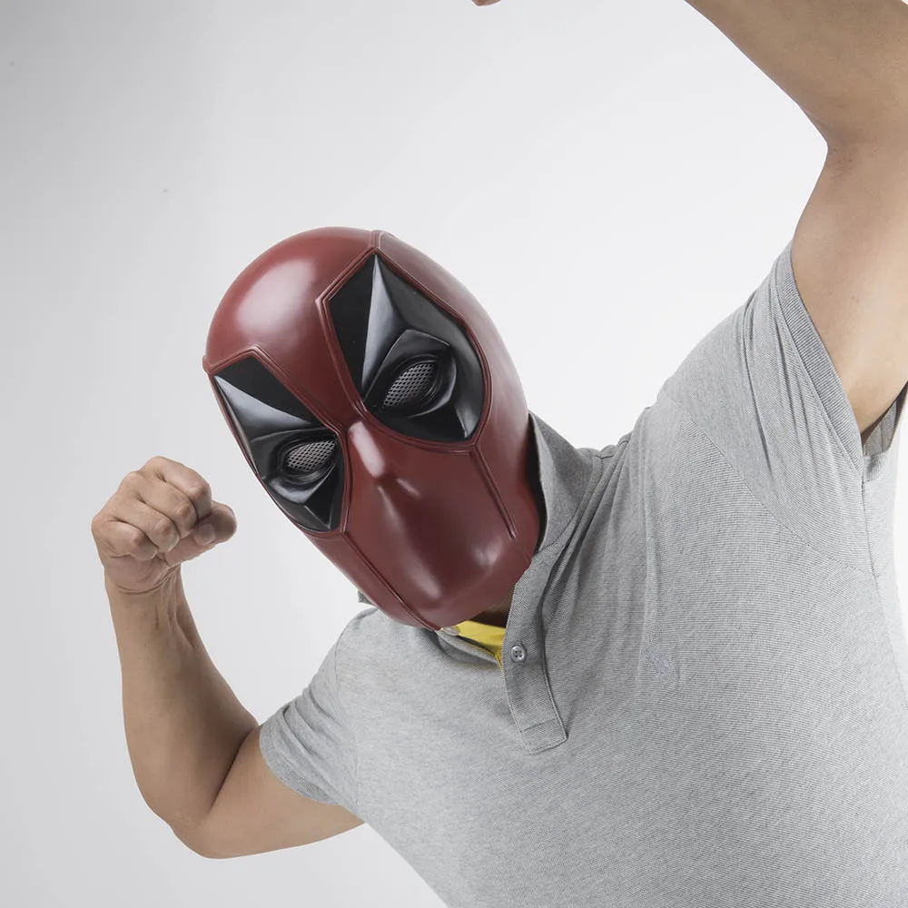 

New Deadpool PVC Helmet Superhero Mask Cosplay Props Adult Party Halloween Props Helmet New Version Cosplay Props On Sale!!