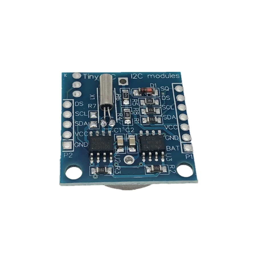 1 шт./лот крошечные RTC igc модули 24C32 памяти DS1307 часы RTC модуль для arduino без батареи