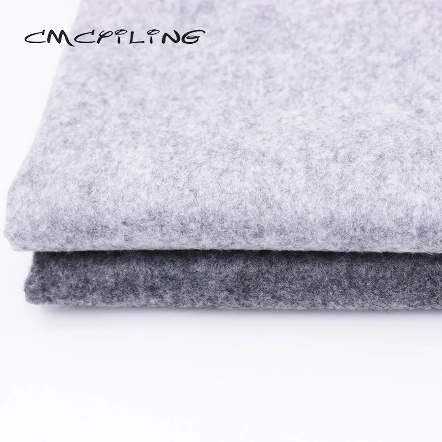 

High Density Gray Soft Felt Fabric For Needlework DIY Sewing Dolls Crafts /Non-woven/Polyester Cloth 45cmx110cm