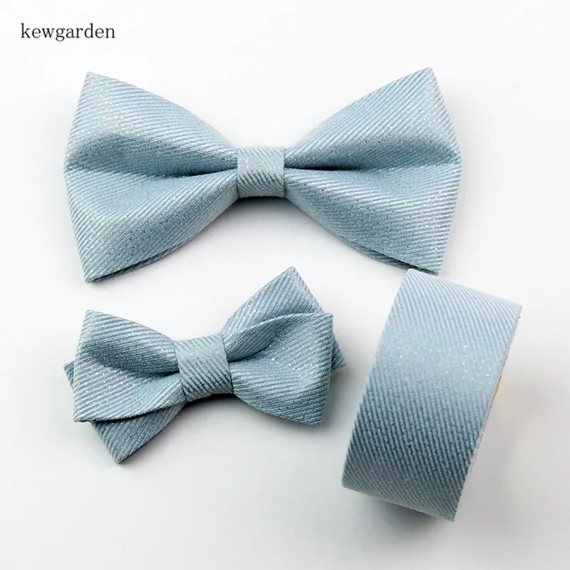 Kewgarden DIY брошь для галстука-бабочки аксессуары блестящая саржевая ткань