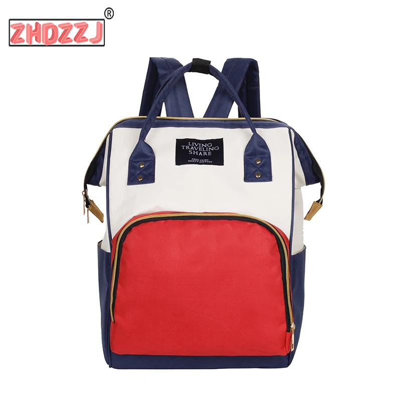 

Fashion Mummy Maternity Nappy Bag Large Capacity Nappy Bag Travel Backpack Nursing Bag for Baby Care Women's Fashion Bag