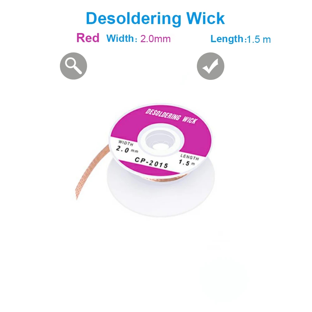 Desoldering Pump Welding Wick Solder Wire Tweezers Set for PCB Electronic Component Removal Soldering Iron Pen Hand Tools Kit