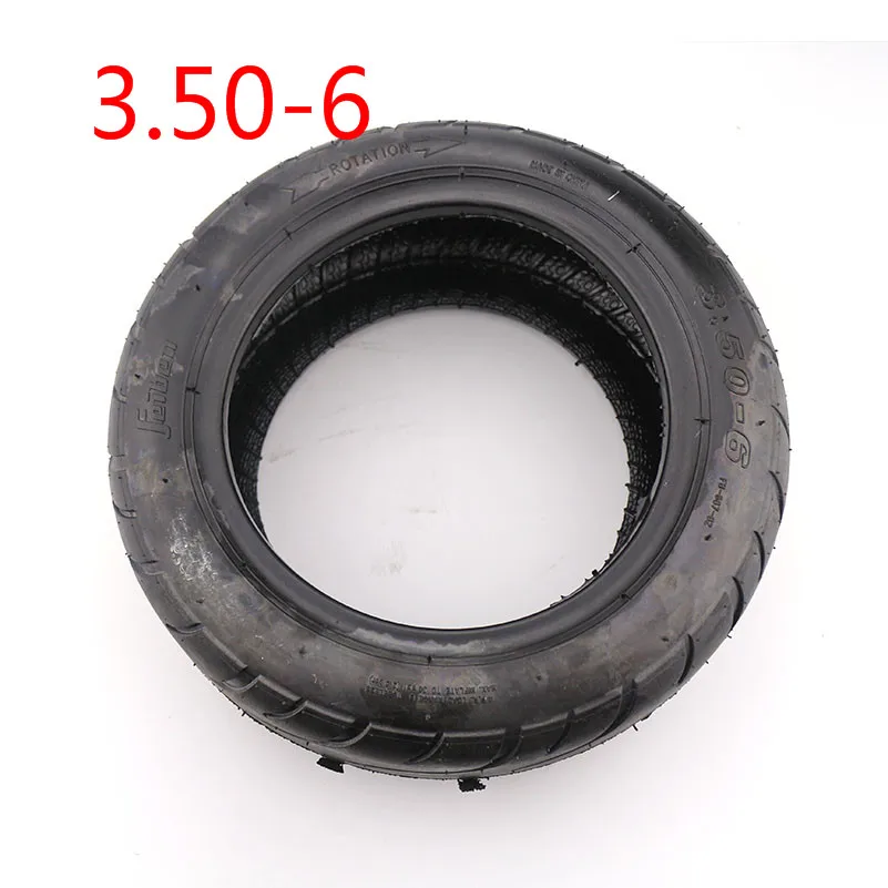 Бескамерная шина для мотоцикла 3,00/3,50-6 бескамерная пустотелая противоскользящая резина для скутера 3,50-6 бескамерная шина