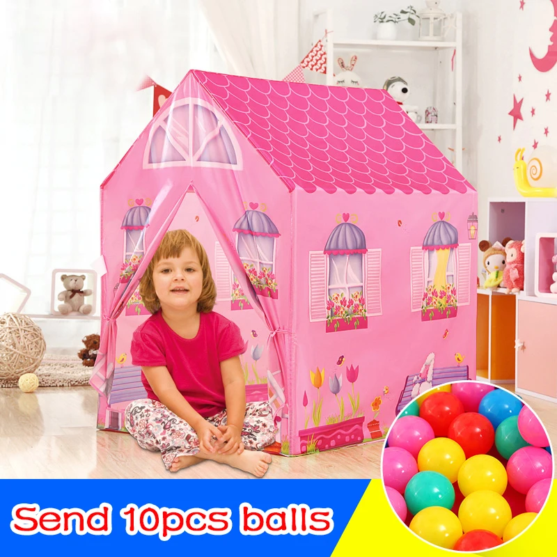 Portable Toy Princess Children Tents Safe Baby Playpen Outdoor Indoor
