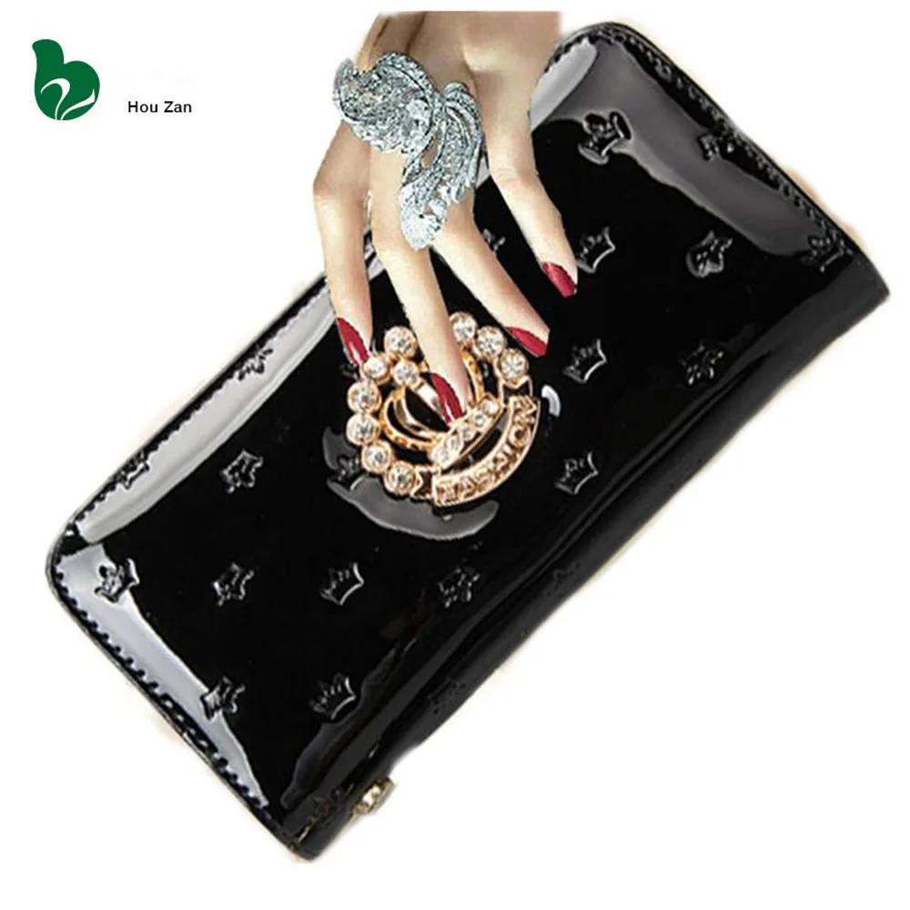 

Long Dollar Price Famous Brand Designer Luxury Portfolio Rhinestone Women Wallet Female Clutch Coin Purse Money Bag Walet Cuzdan