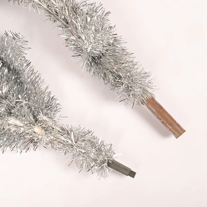HOYVJOY 1,5 метров Рождественская елка Золото Серебро стекаются украшения для дома подарок на год оптовик настраиваемый
