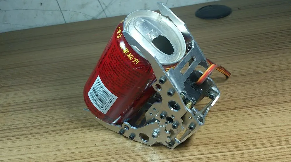 

Metal Mechanical Hand Robotic Paw Arm Robotics Claw for Robot Gripper Robot Mechanical Claw Compatible with M G996-R DIY RC Toy