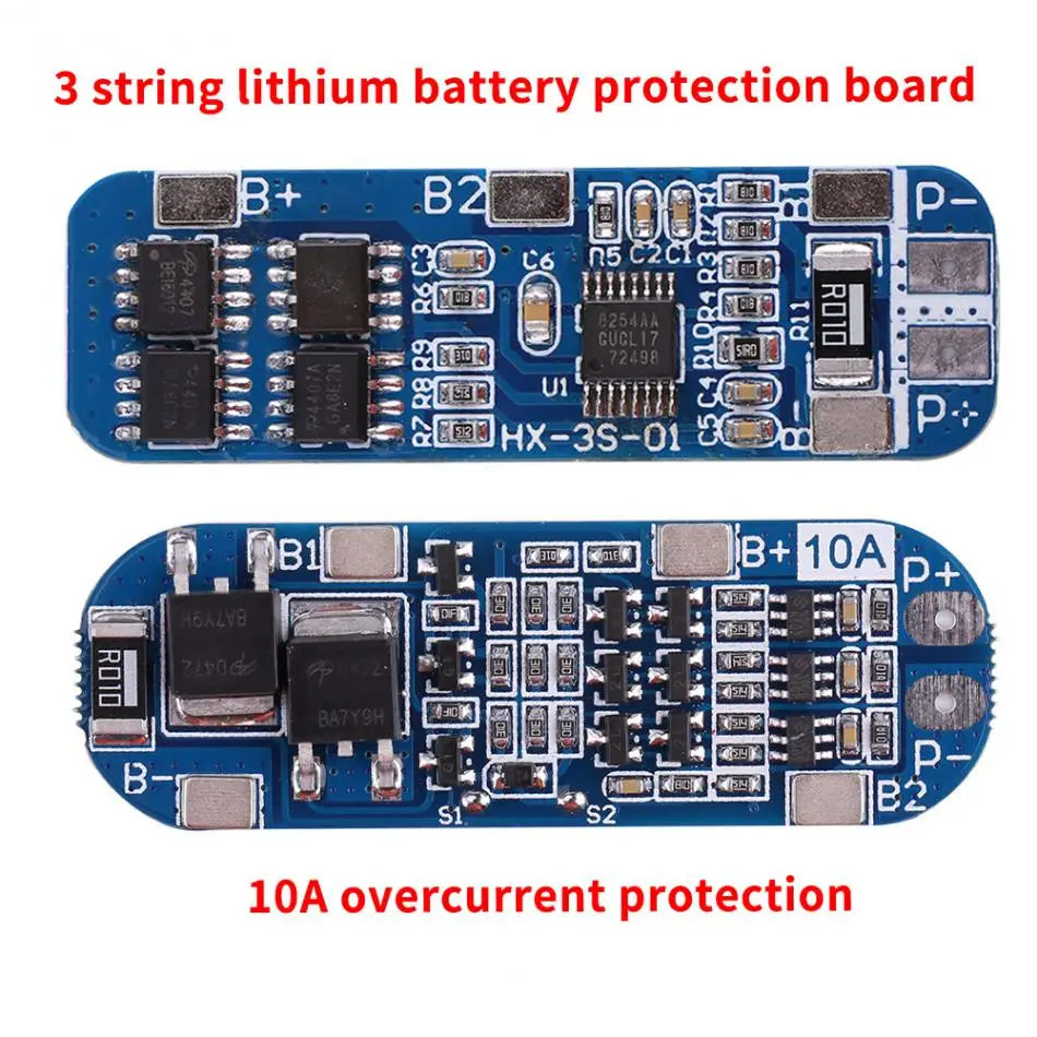 Купить Bms контроллер Щит защиты печатной платы контроллер зарядки ...