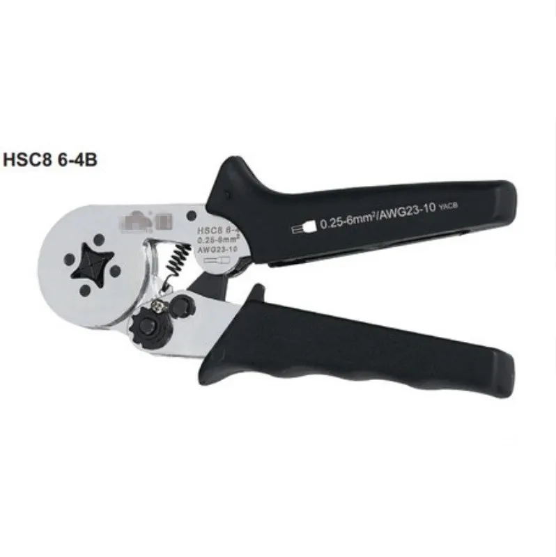 

HSC8-6-4B-MINI-TYPE-SELF-ADJUSTABLE-PLIER-0-25-6mm2-terminals-crimping-tool