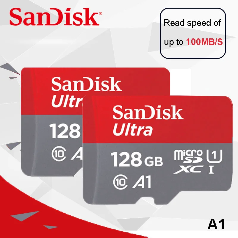 Оригинальная карта памяти SanDisk Ultra micro SDXC UHS I microsd Class10 80 м/с SD 128 ГБ TF памяти|memory
