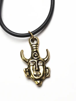 

Double-sided Buddha Head Vintage Alloy Amulet Pendant Necklace