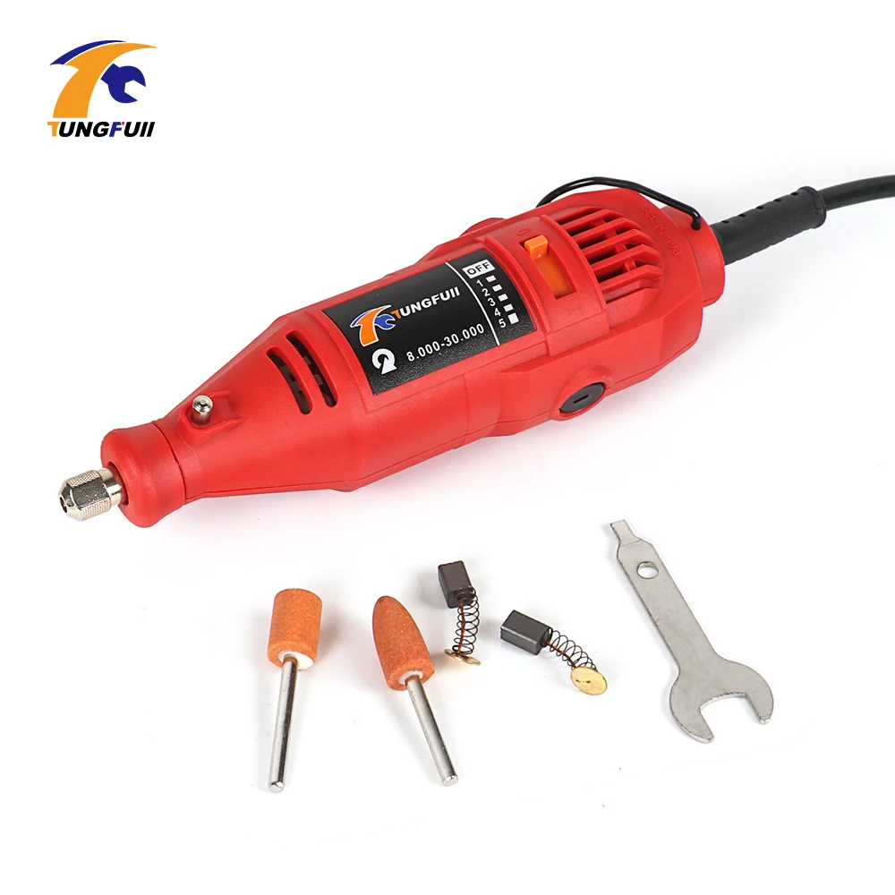 Tungfull Engraver Electric 130W 220V Mini Drill Electric Engraver