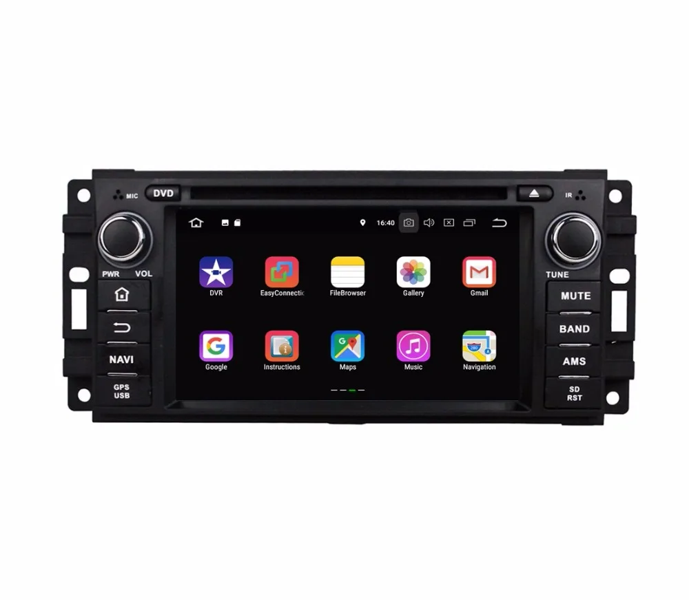 Clearance 6.2" Quad Core Android 8.1 Car Radio DVD GPS for Chrysler Sebring 300C Jeep Grand Cherokee Compass Wrangler Journey 2GB RAM WIFI 2 Clearance 6.2" Quad Core Android 8.1 Car Radio DVD GPS for Chrysler Sebring 300C Jeep Grand Cherokee Compass Wrangler Journey 2GB RAM WIFI 2