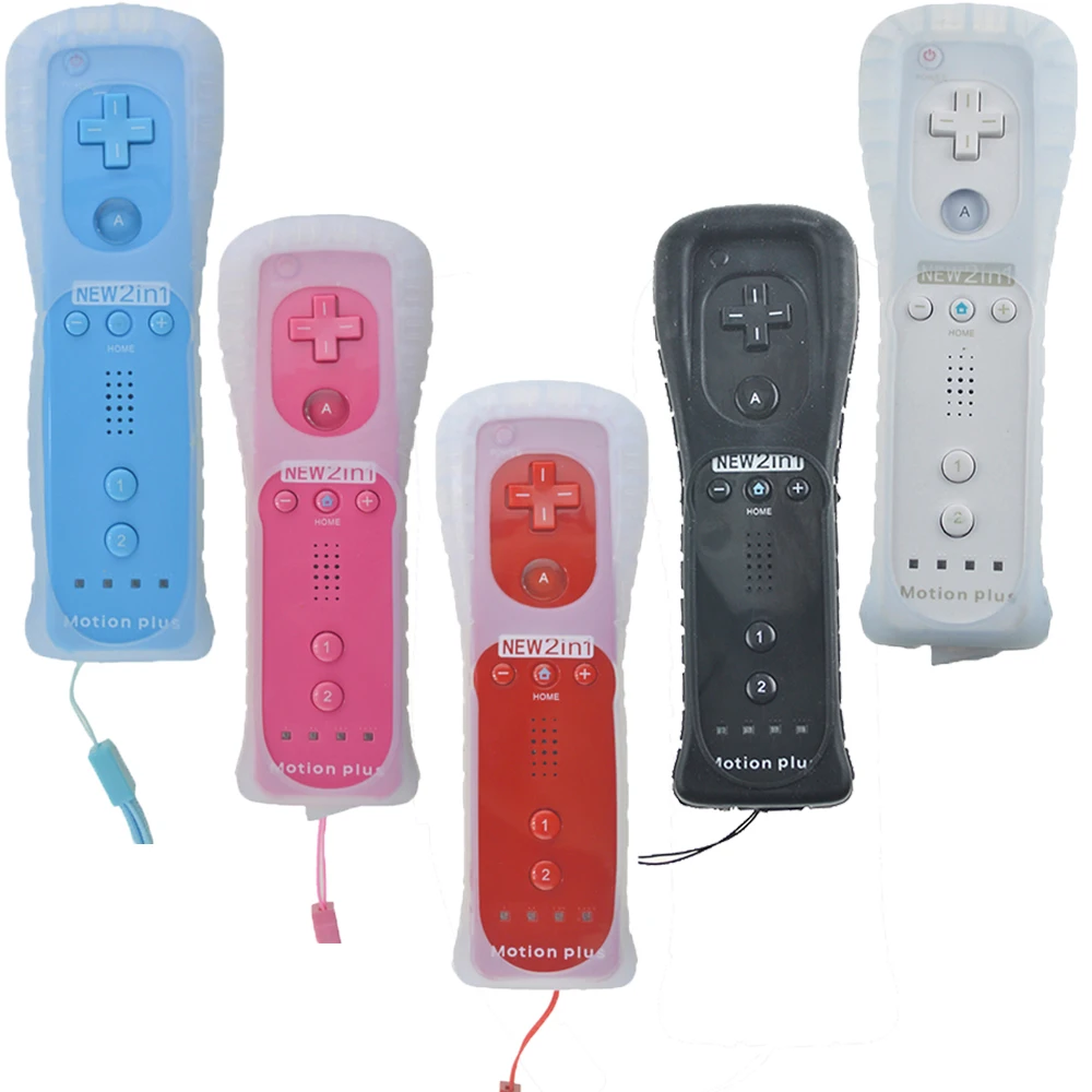 

2 in 1 Wireless Controle Remote Controller For Nintend For Wii With Motion Plus Bluetooth Joypad For Wii Gamepad Controller