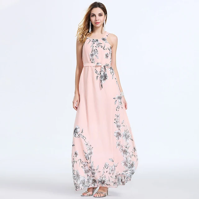 chiffon summer dresses 2018