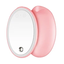 Нано туман распылитель для лица usb зарядка мини Пароварка для лица Уход за кожей светодиодный пополняющий воду портативное зеркало для макияжа Увлажняющий