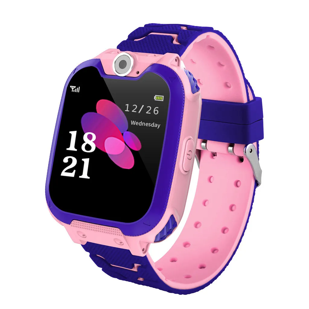 

2019 Smart Watch Micro SIM Card Call Tracker Child Camera Anti-lost Position Alarm Smart Watch Children Watch#G30